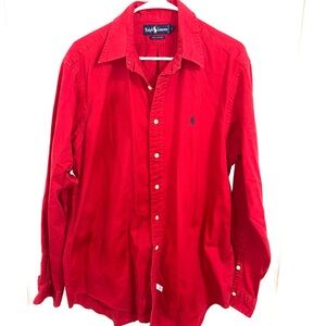 Ralph Lauren Red Cotton Garment
